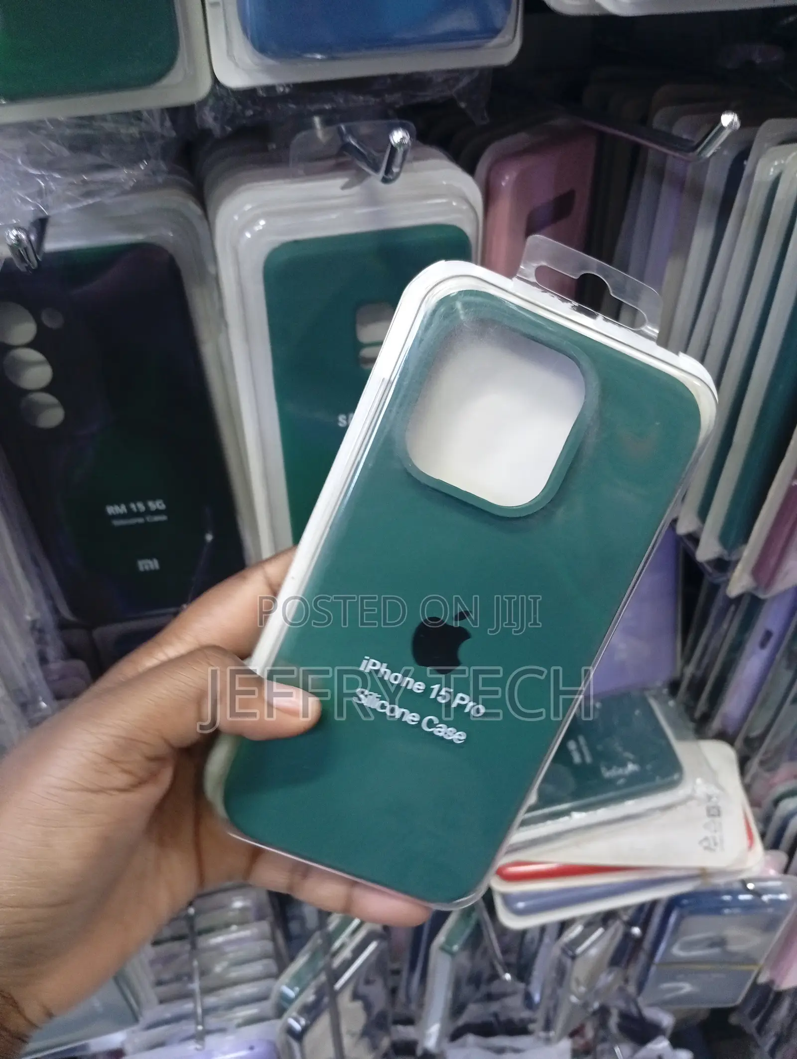 Generic Version of the Apple iPhone 15 Pro Silicone Case