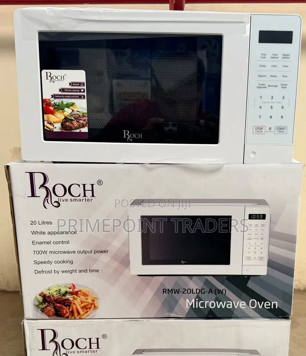 Roch 20L Digital Microwave Oven – Fast Convenient Cooking