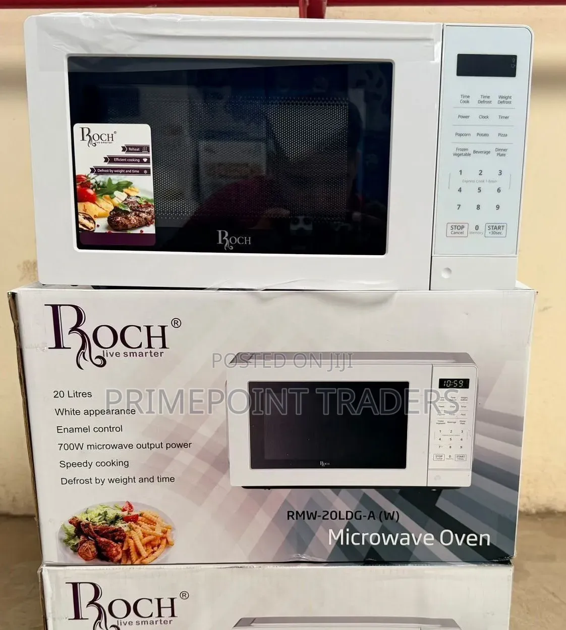 Roch 20L Digital Microwave Oven – Fast Convenient Cooking