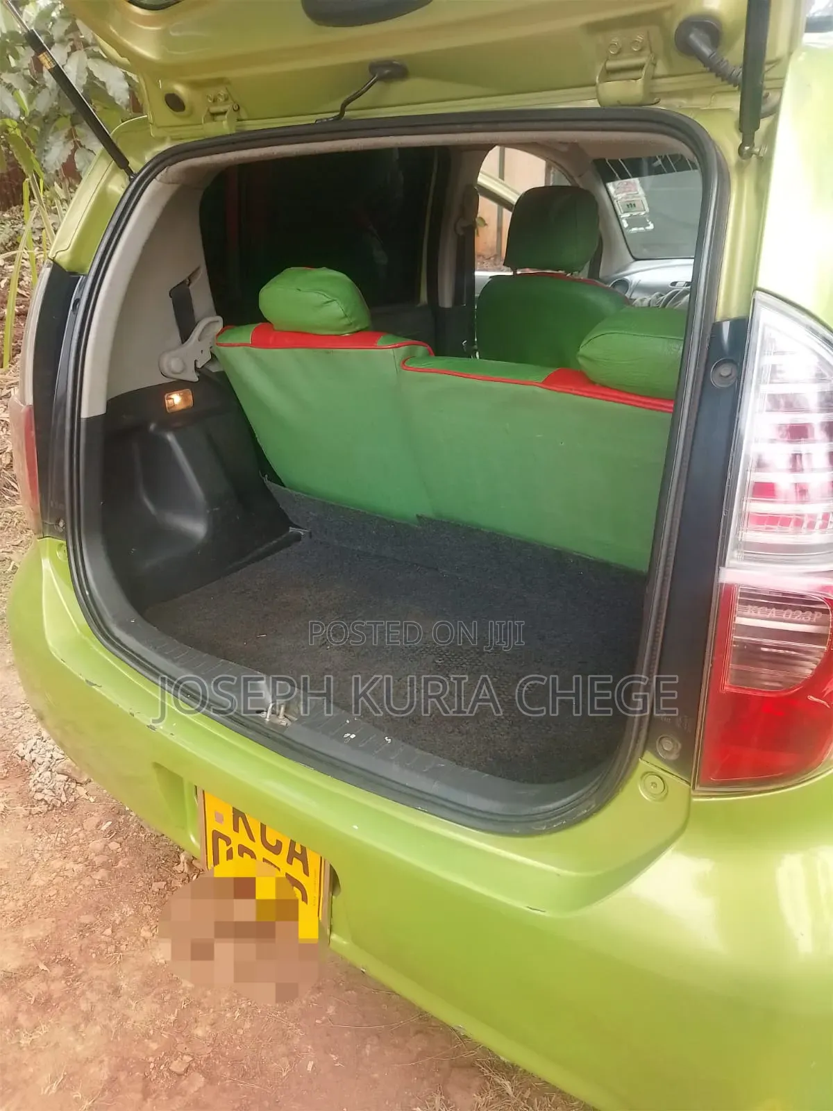 Toyota Passo 2007 Green
