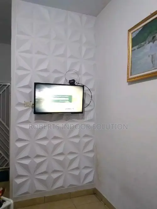 3d Wall Panels Behind TV