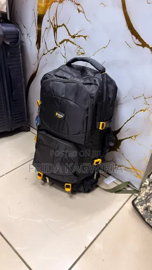 Extra Large Travelling Backpack With Expandable Bottom