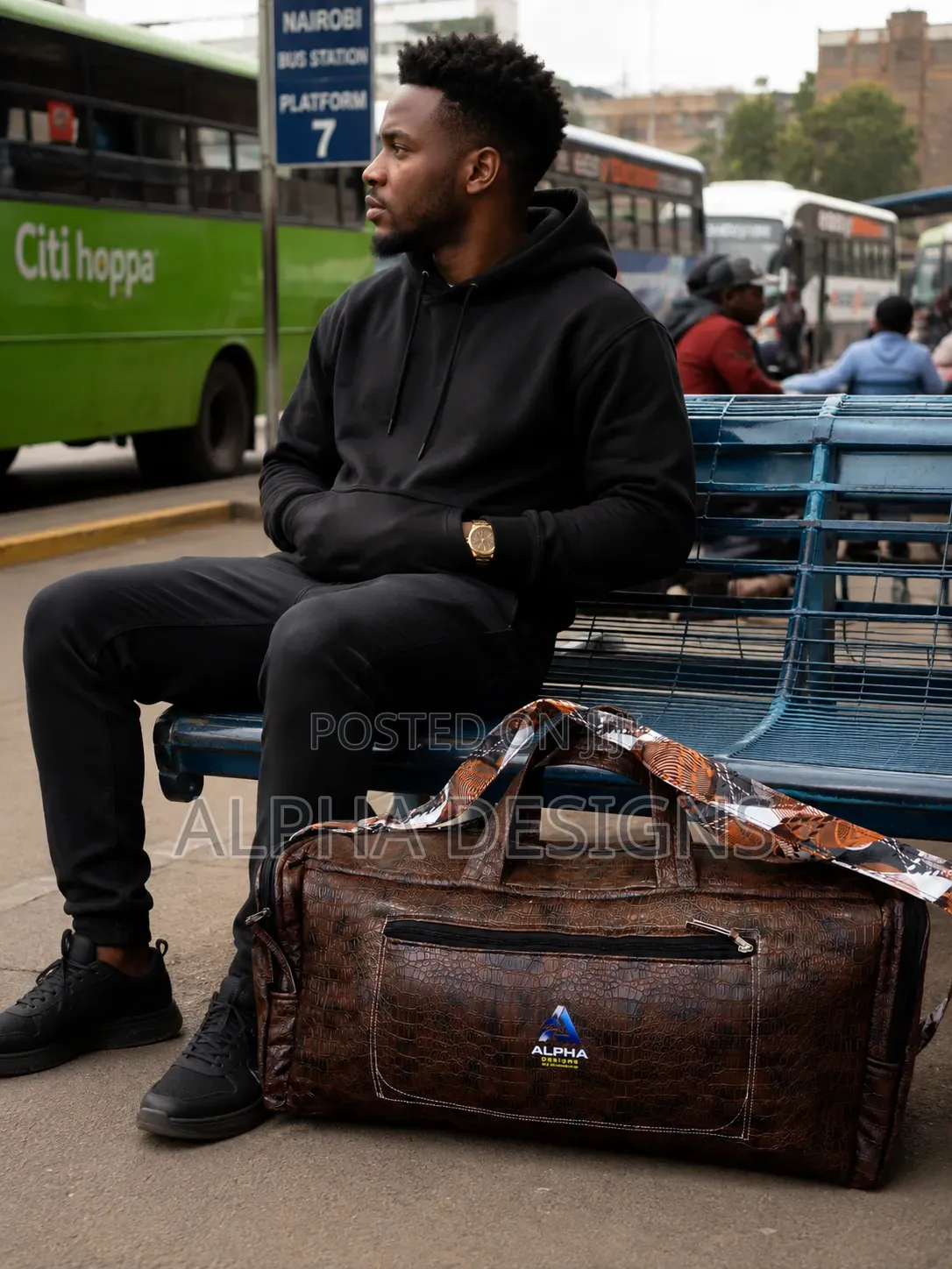 Leather Duffle Bag