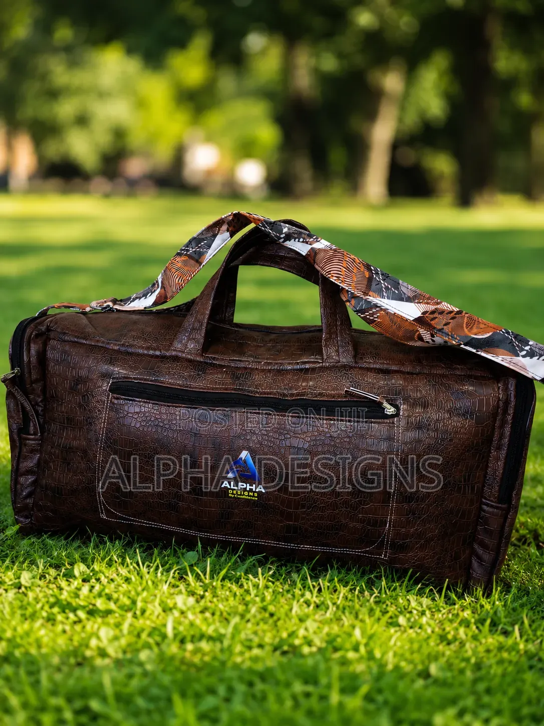 Leather Duffle Bag