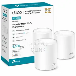TP-Link Deco X50 AX3000 Whole Home Mesh (3 Pack) - TL-DECO X50