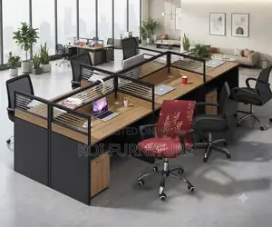Office Workstation; Six Users Partitioned Office Workstation