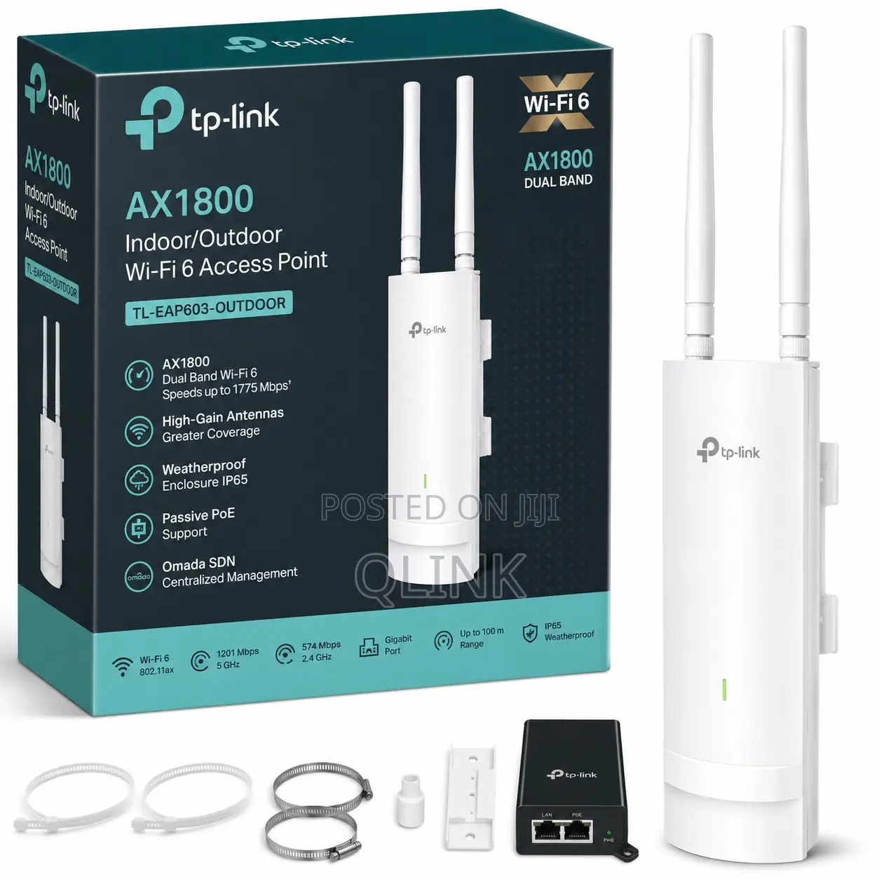 TP-Link AX1800 Wi-Fi 6 Access Point - TL-EAP603-OUTDOOR