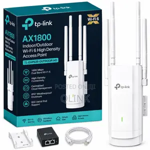TP-Link AX1800 High Density Access Point - TL-EAP625-OUTDOOR HD