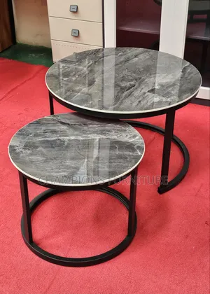 Grey Nesting Coffee Table