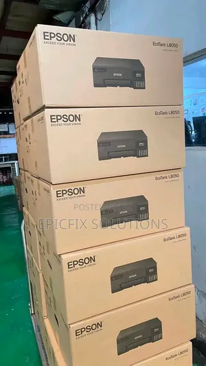 PVC Cards, Certificate and Large GSM Papers Printer L8050 Available
