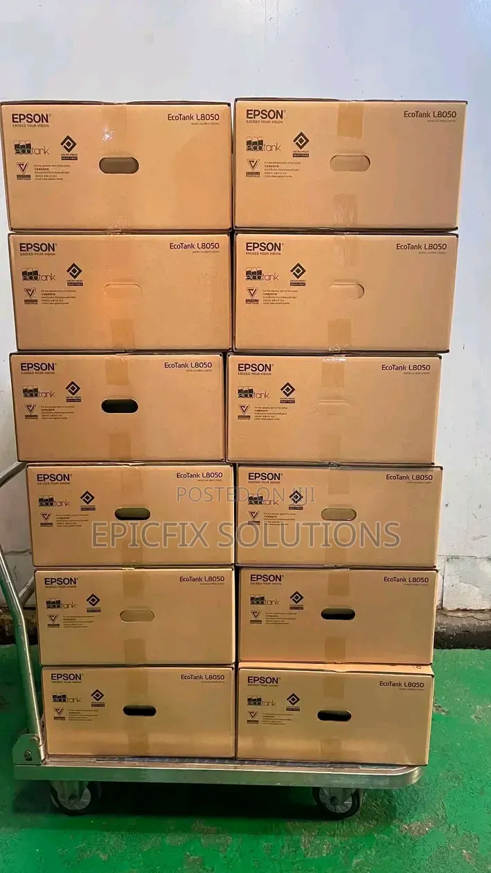 PVC Cards, Certificate and Large GSM Papers Printer L8050 Available