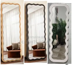 40*150 Modern Wavy Full-Length Standing Mirror-Dav
