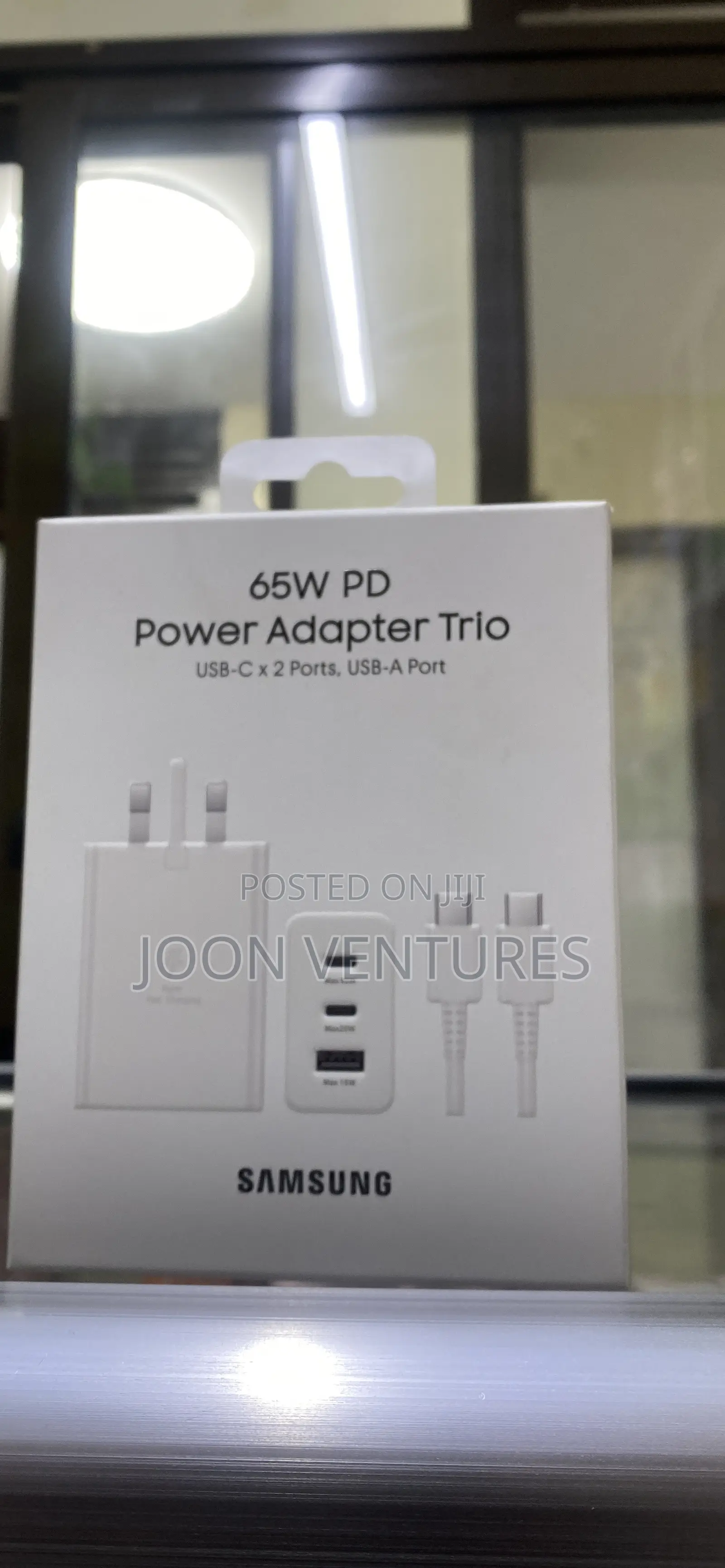 65W PD Power Adapter Trio