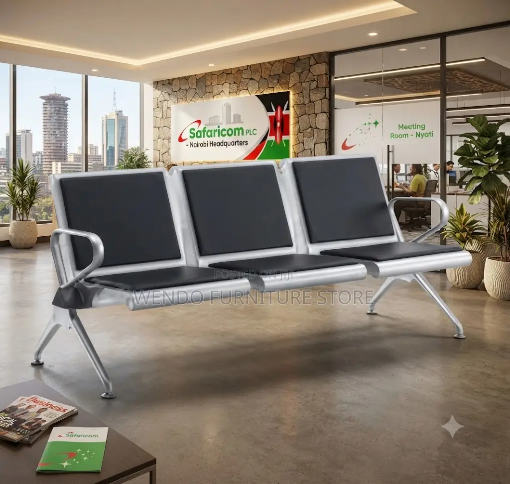 Office Bench; Reception Three Seaters Welcoming Bench