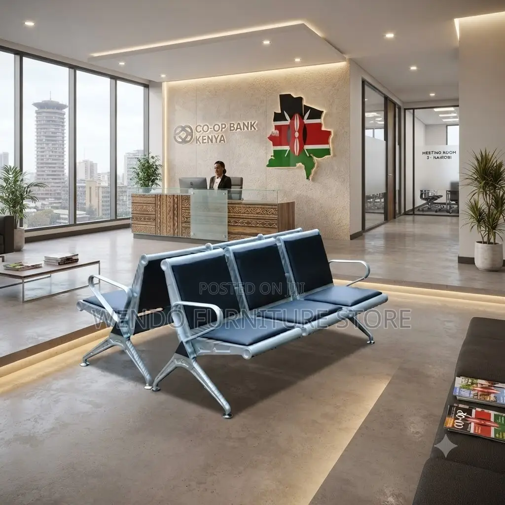 Office Bench; Reception Three Seaters Welcoming Bench