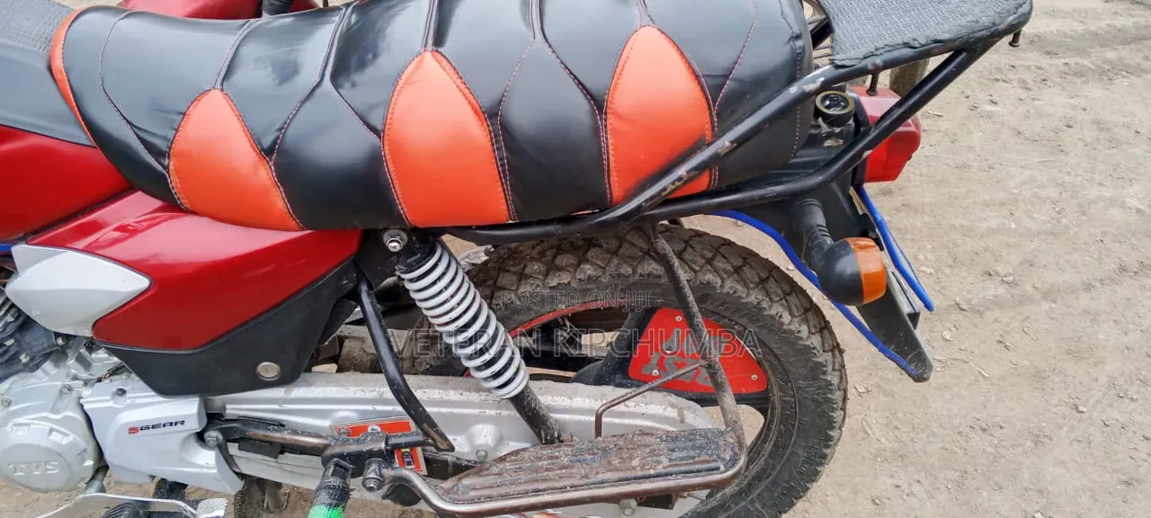 TVS HLX Plus ES 2023 Red