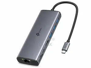 TP-Link 9 Port Hub - USB Type C to RJ 45, USB A, HDMI, PD, Type C SD
