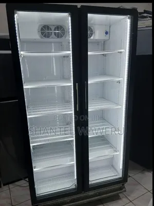 Specious Black Exuk Twin Display Refrigerator