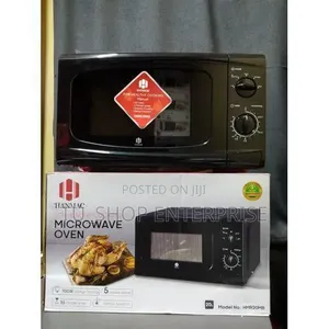 Hanmac 20L Manual Microwave – Black White