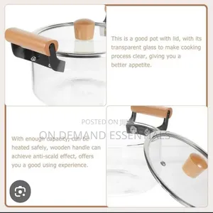 3.5L Transparent Glass Cooking Pots