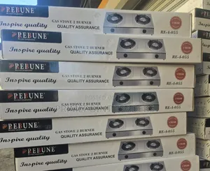 Rebune 2-Burner Gas Stove – Practical Space-Saving Design
