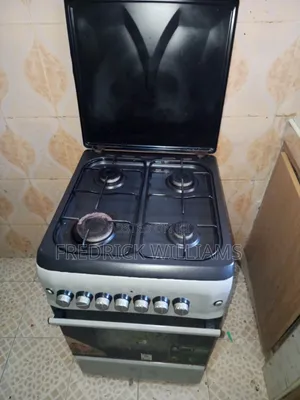 Mika 4 Gas Burner Cooker With Electric Oven