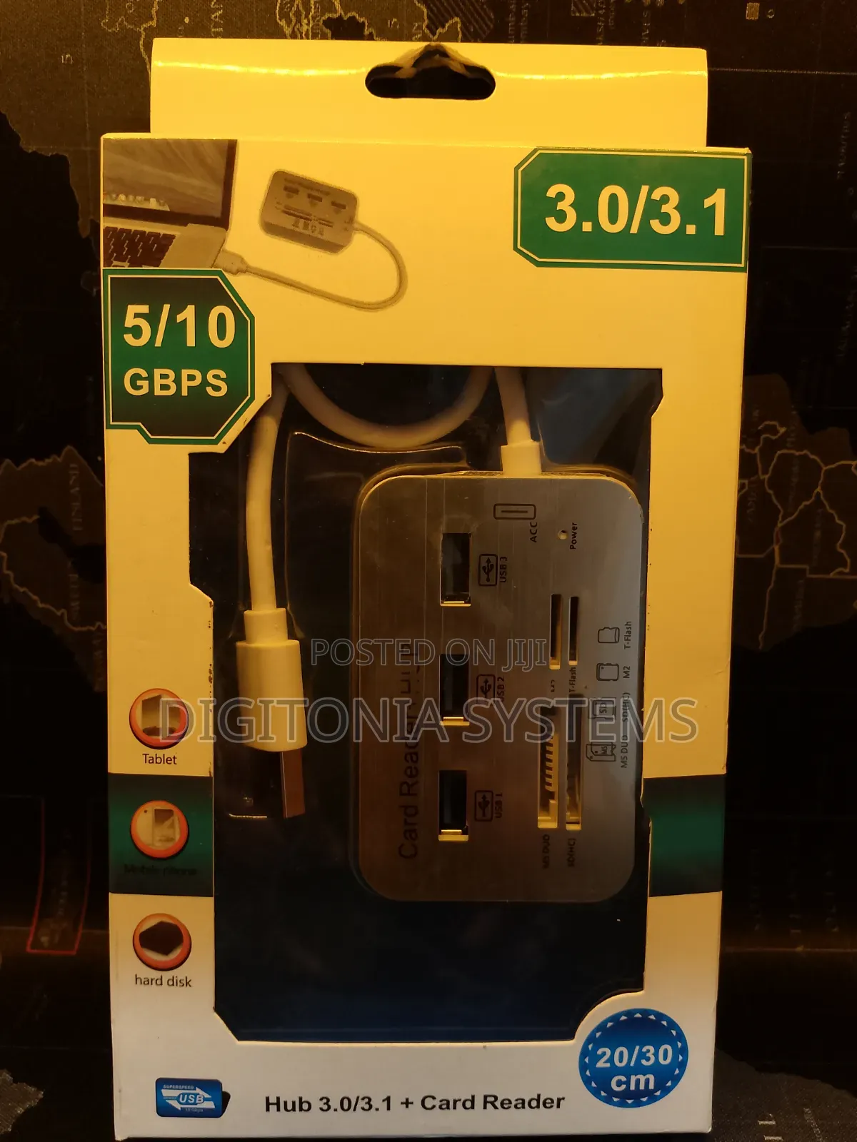 Hub 3.0/3.1 + Card Reader