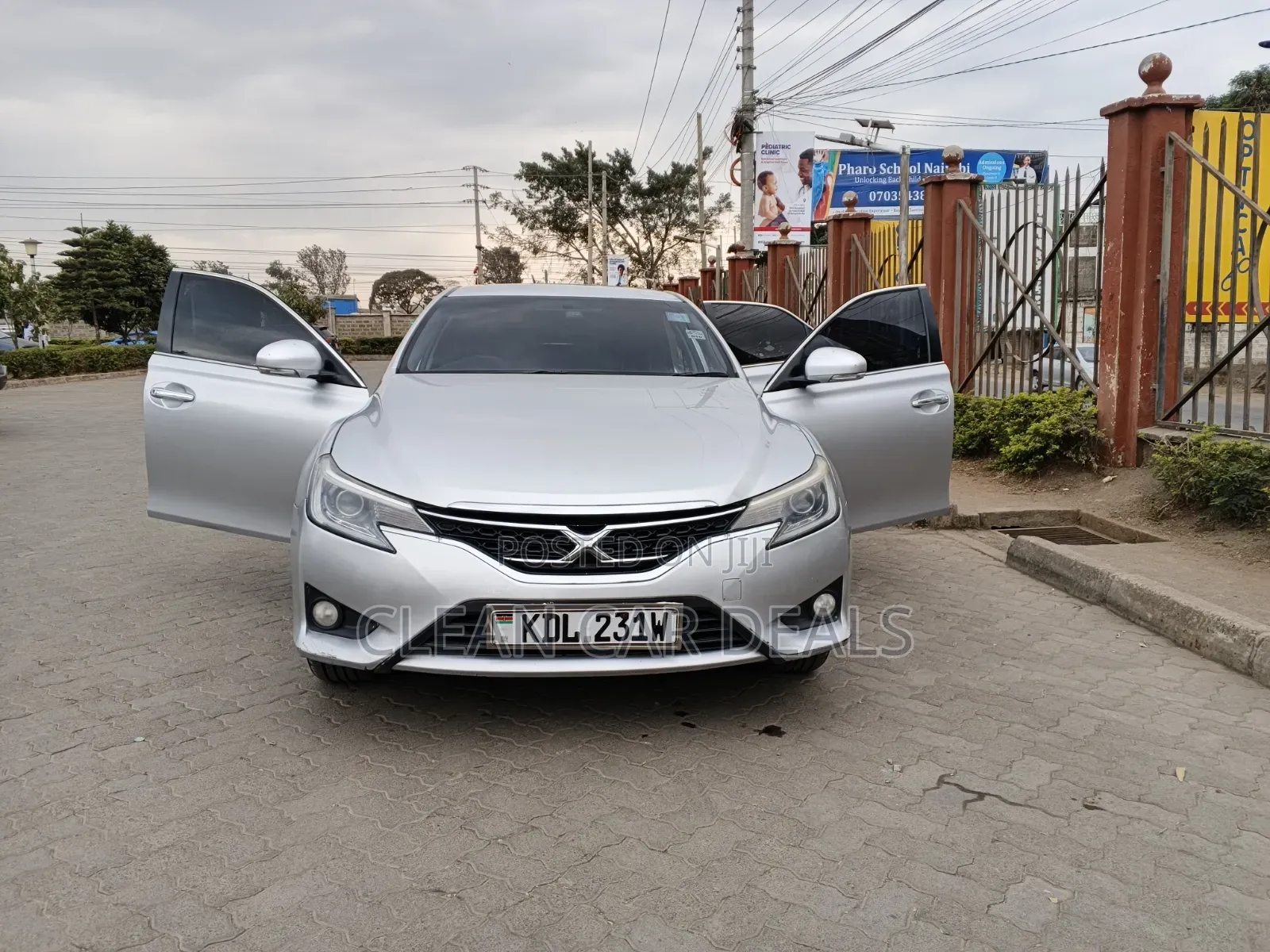 Toyota Mark X 2015 Silver
