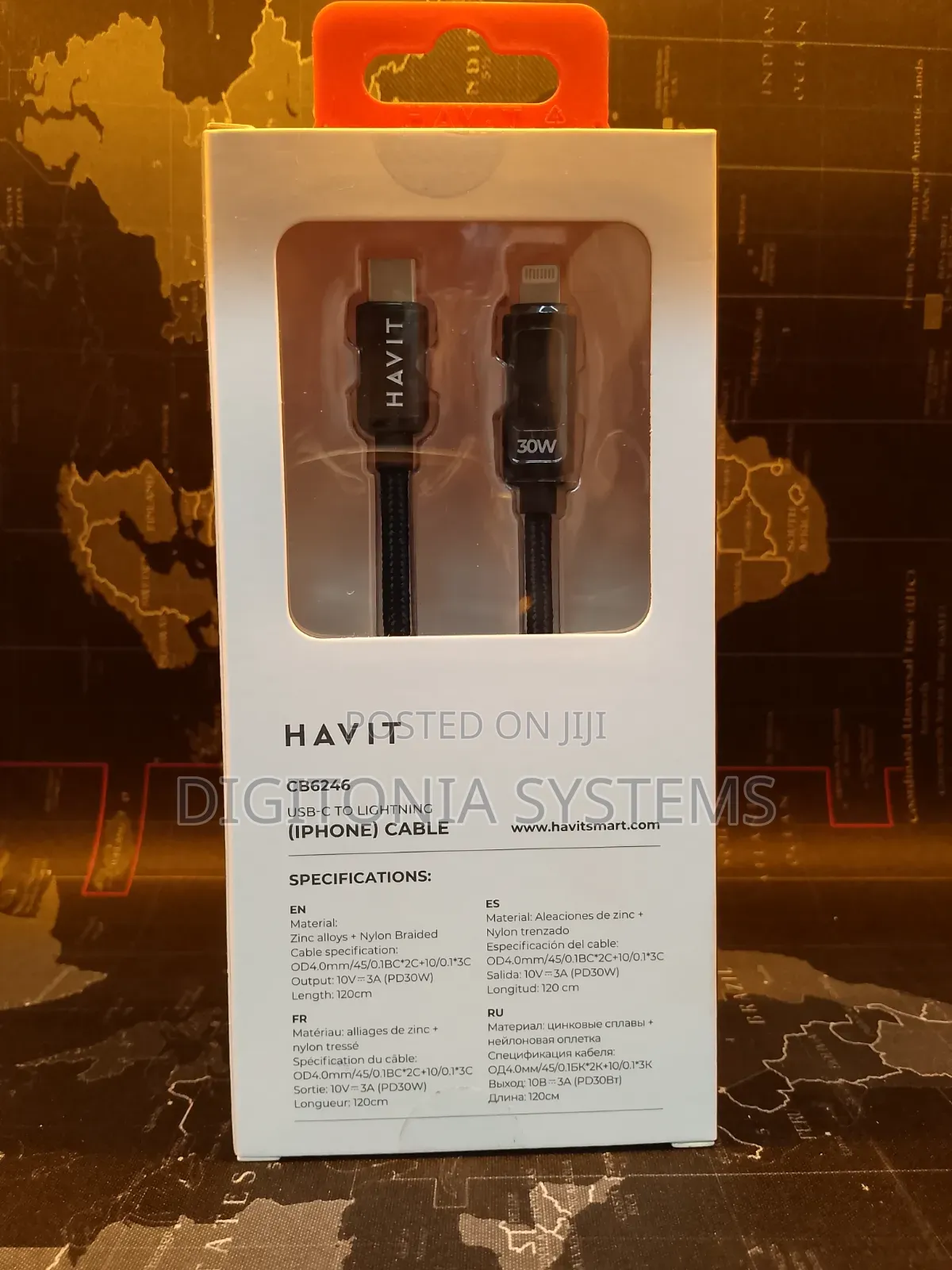 Havit USB C to iPhone Cable