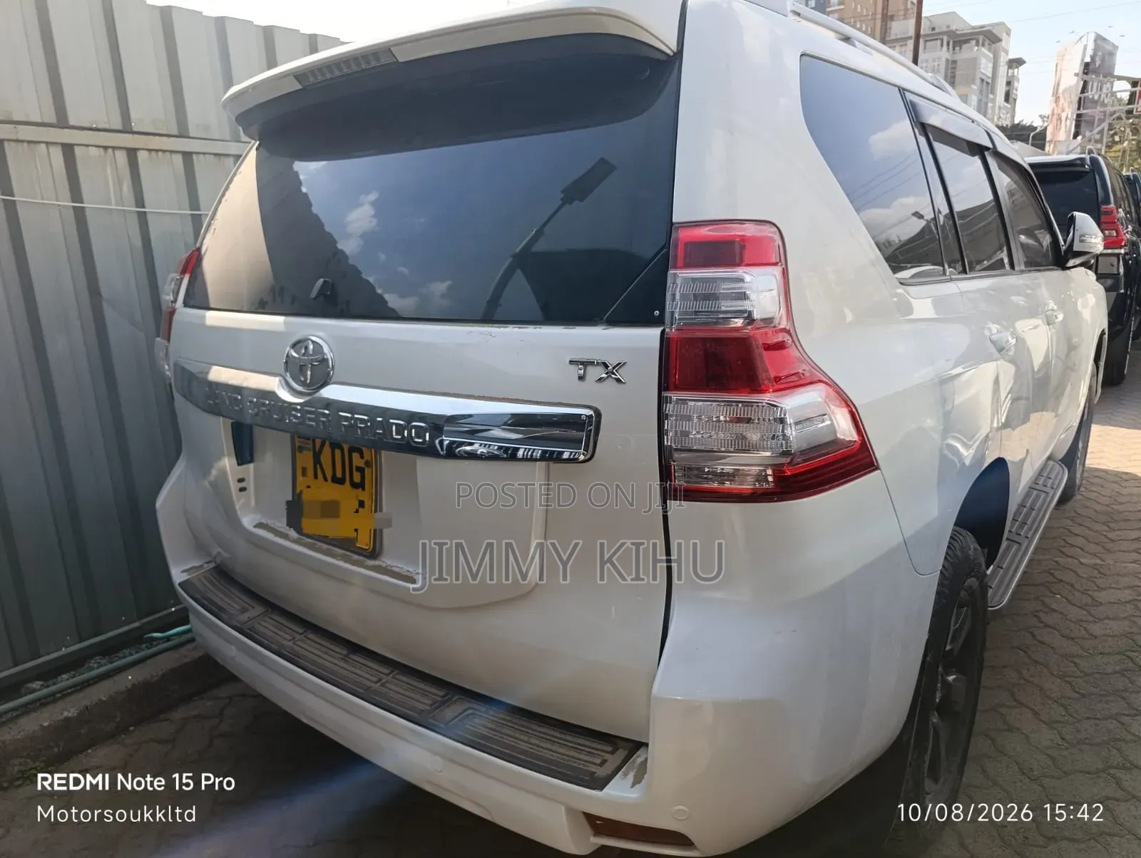 Toyota Land Cruiser Prado 2014 White