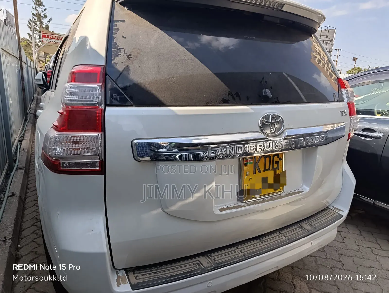 Toyota Land Cruiser Prado 2014 White