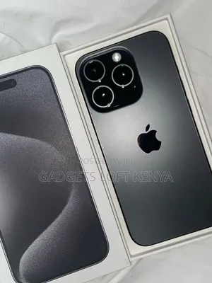 New Apple iPhone 15 Pro Max 256 GB Black