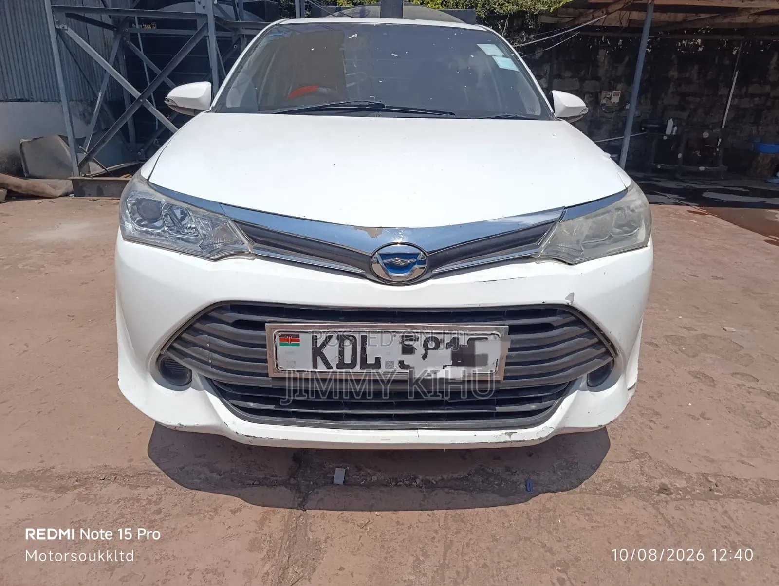 Toyota Axio 2016 Pearl