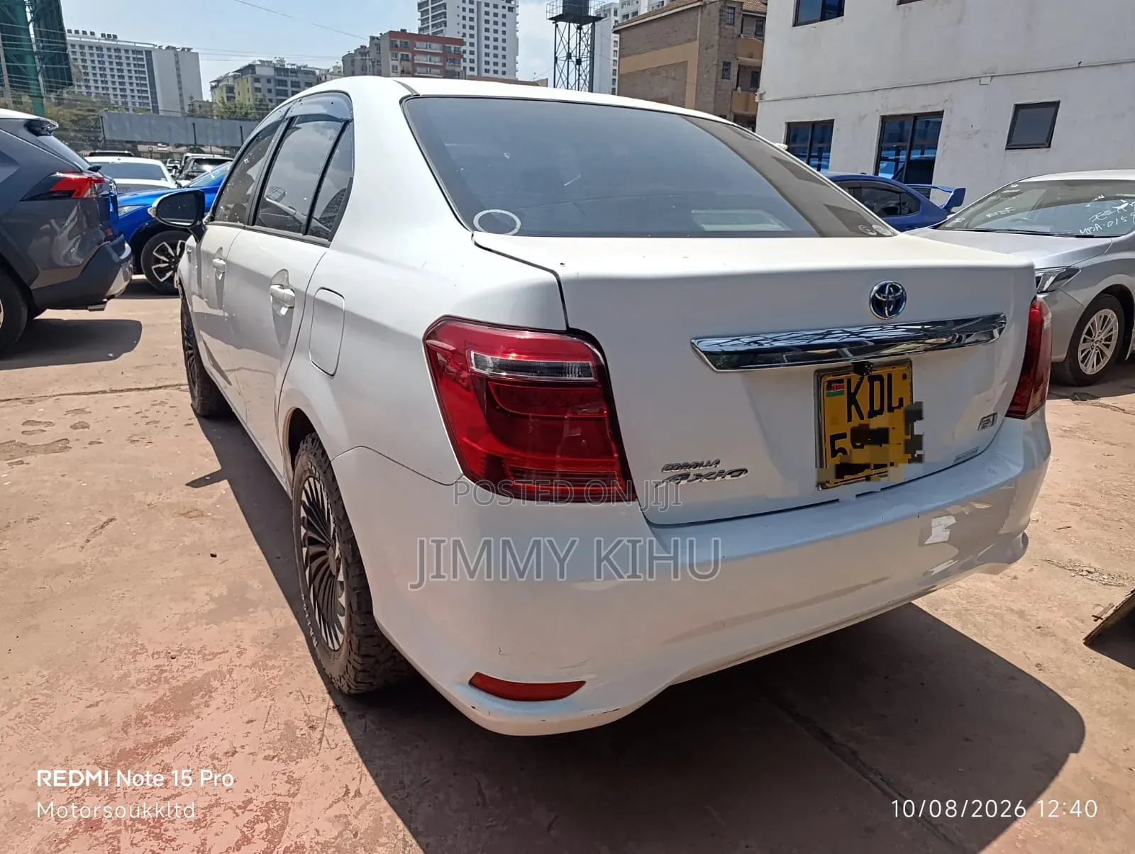Toyota Axio 2016 Pearl
