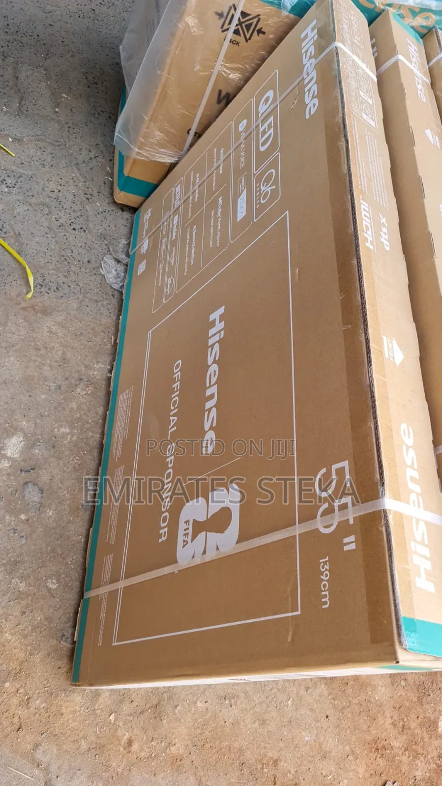 Hisense Qled 55" Inch Smart Q6 TV,frameless,bluetooth-