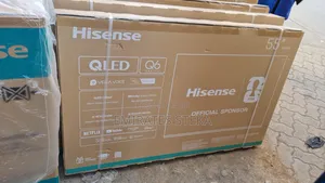 Hisense 55" Smart QLED Q6 Series UHD TV – Dolby Vision,