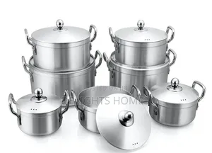 Greatstar 14-Piece Stainless Steel Cookware Set-Dav