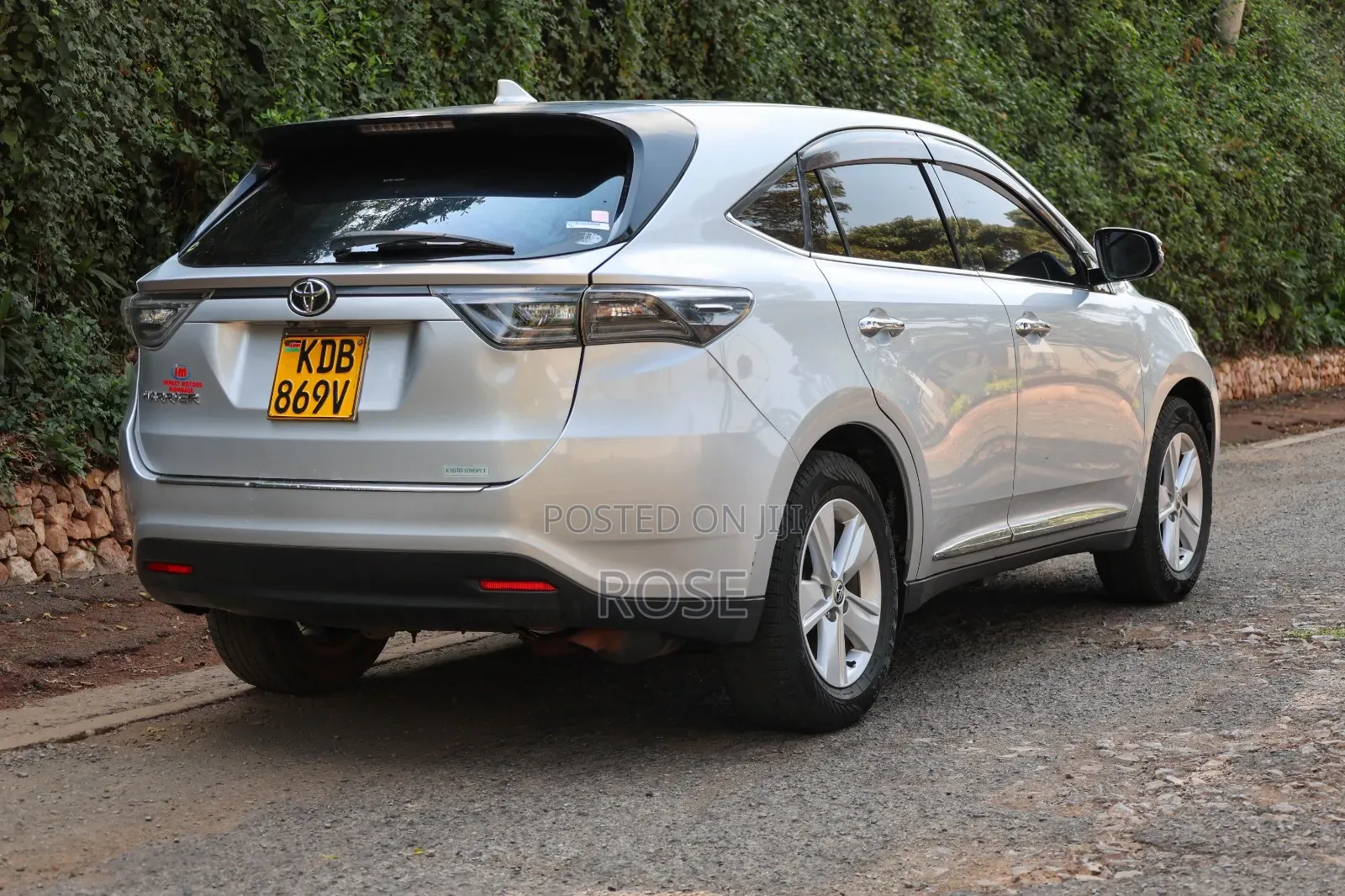 Toyota Harrier 2014 Silver
