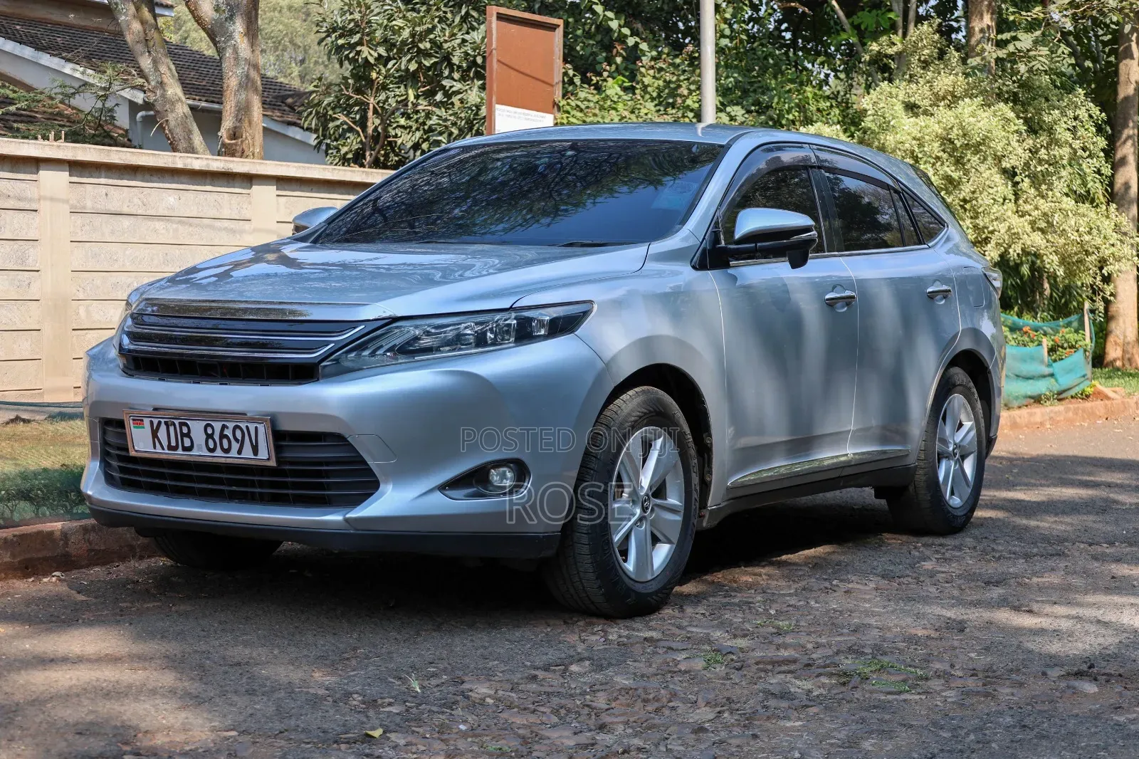 Toyota Harrier 2014 Silver