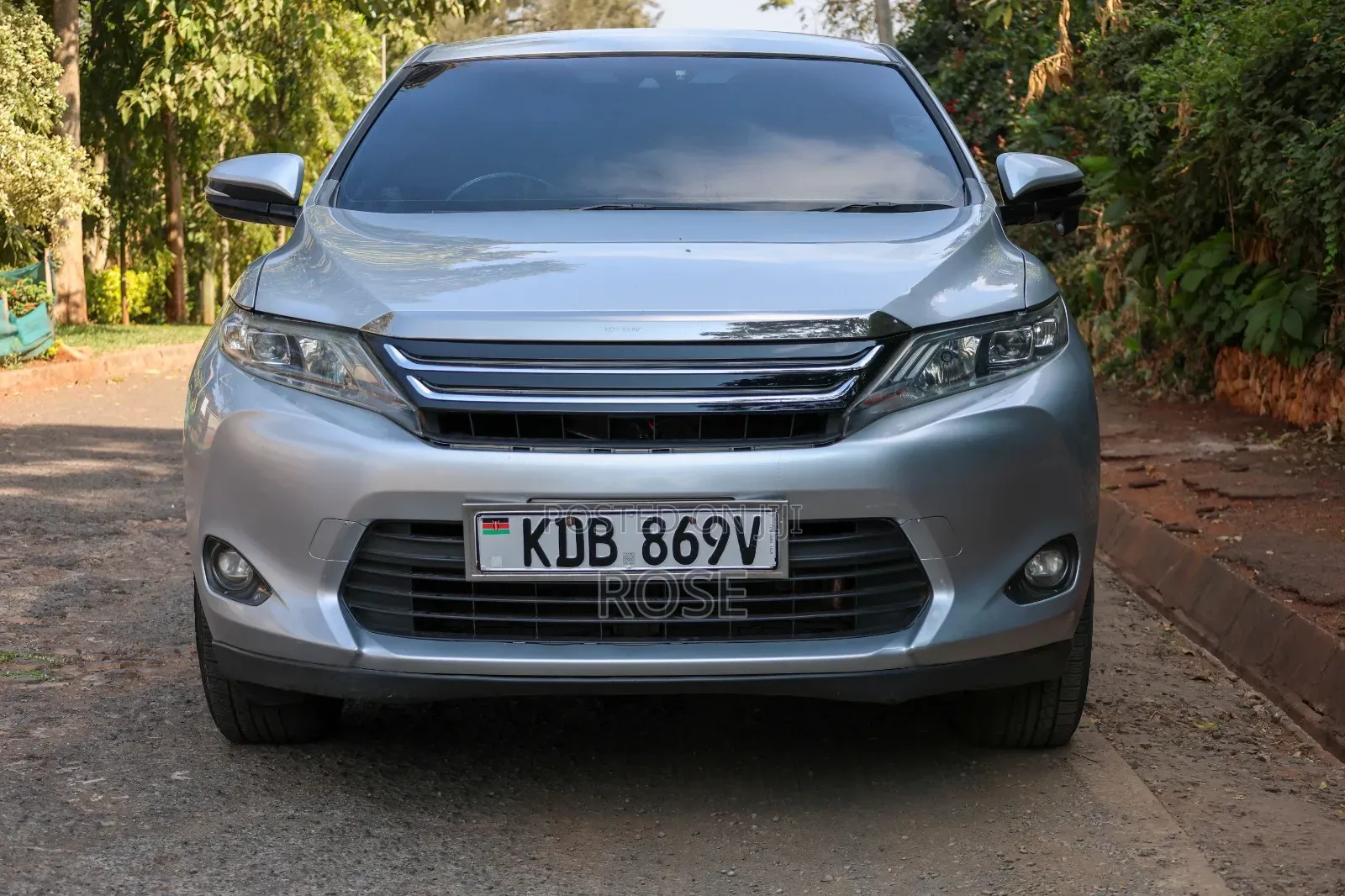 Toyota Harrier 2014 Silver