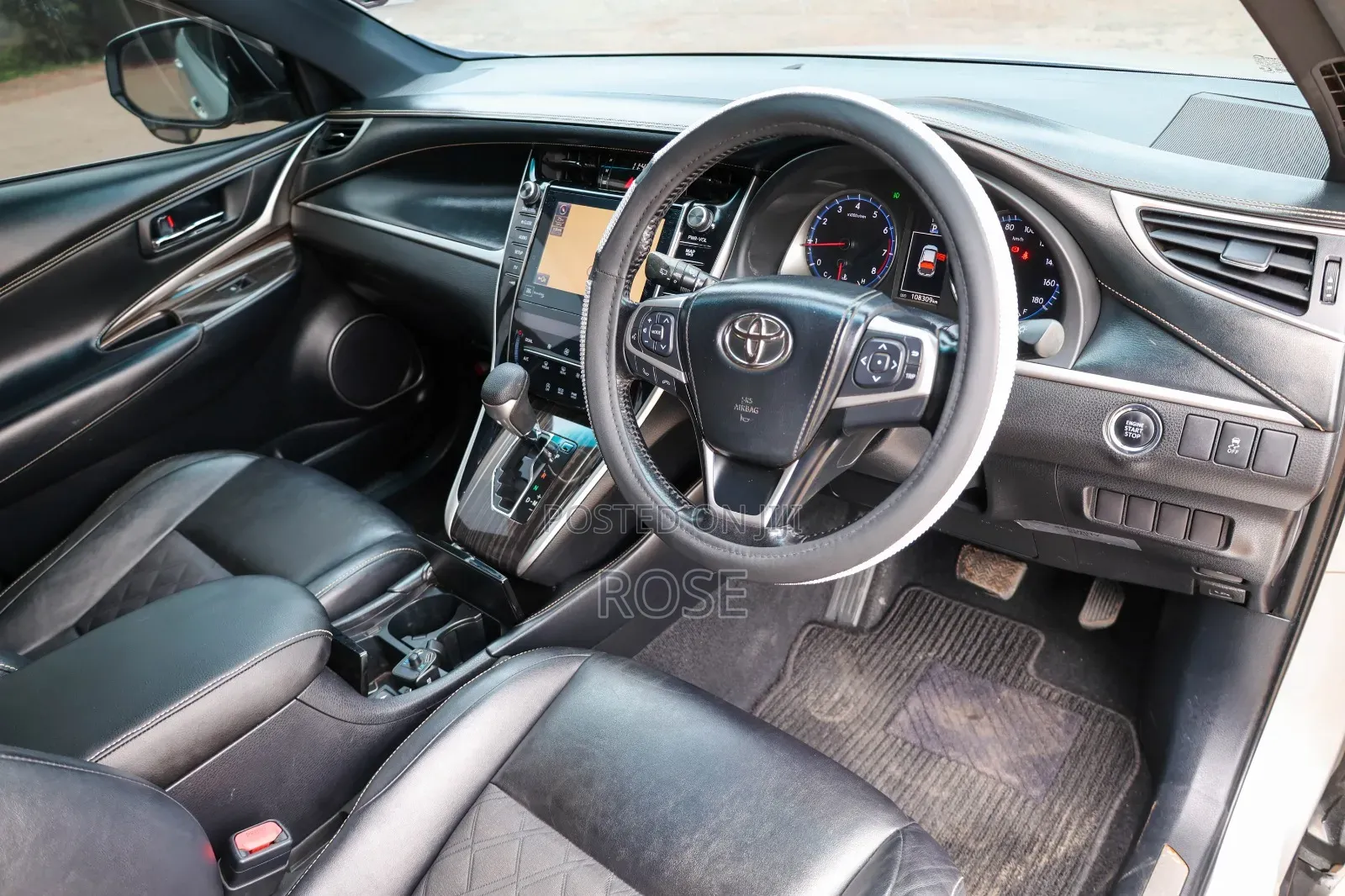 Toyota Harrier 2014 Silver