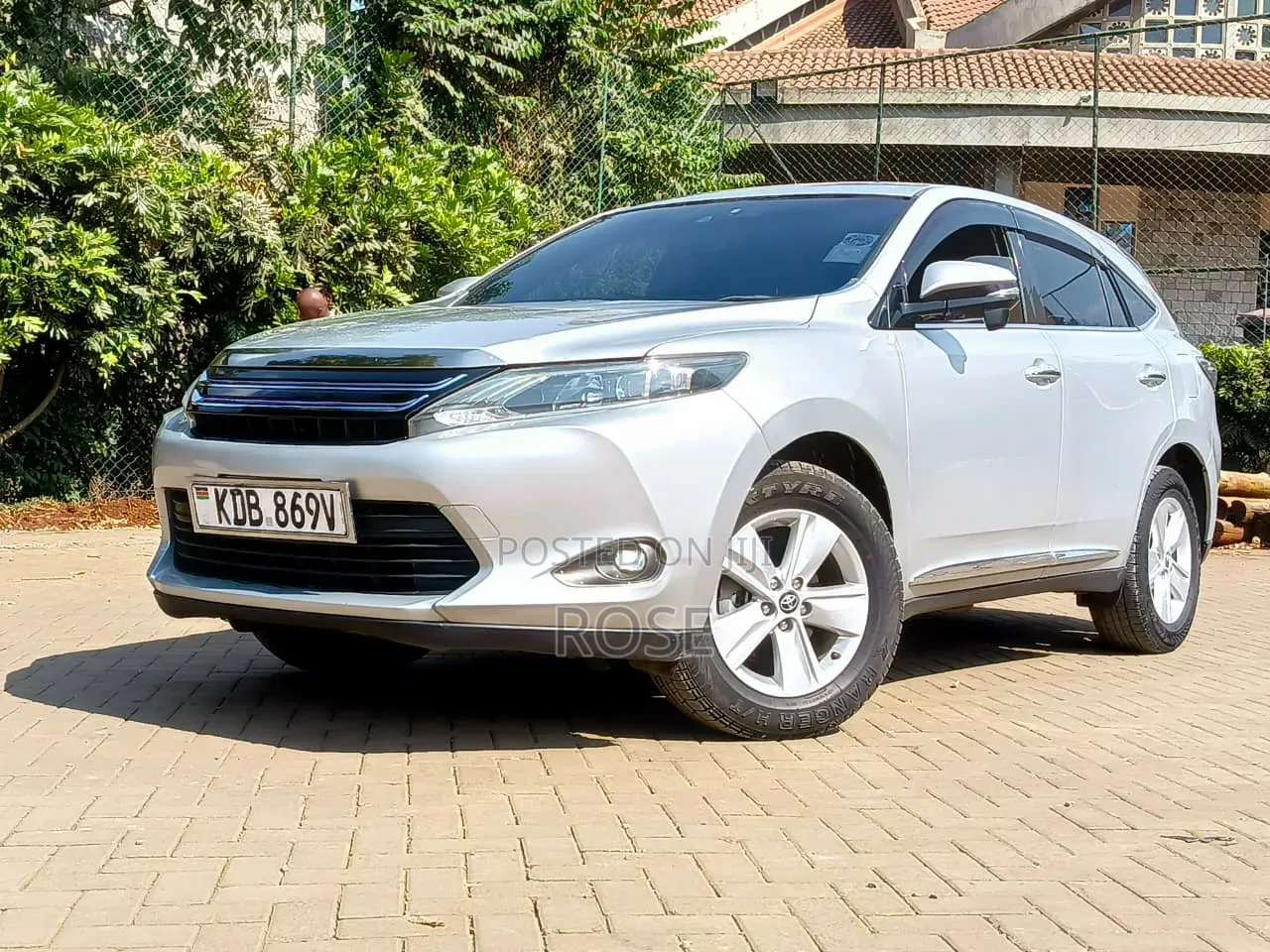 Toyota Harrier 2014 Silver
