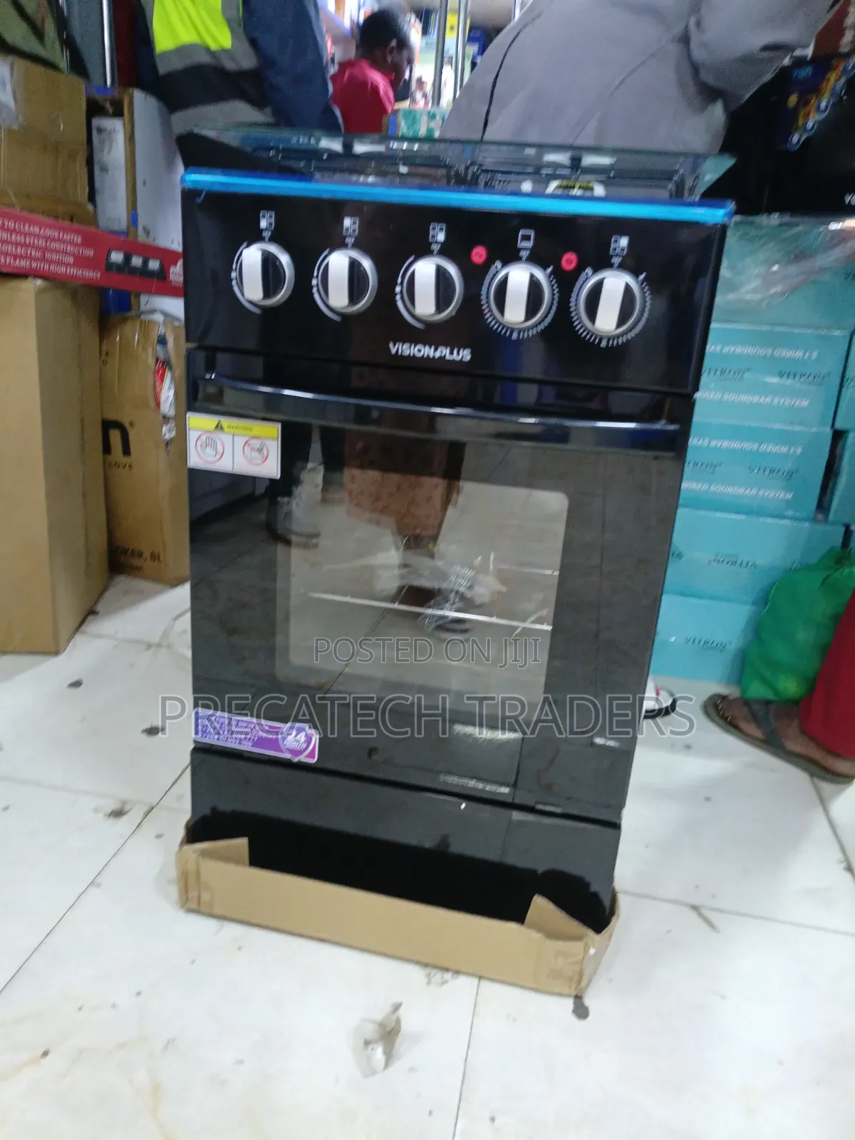 Vision Plus 50x55 3+1 Standing Cooker