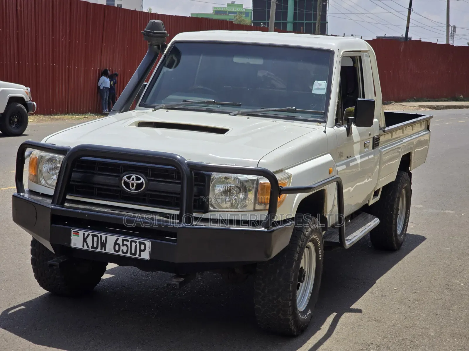 Toyota Land Cruiser 2008 White