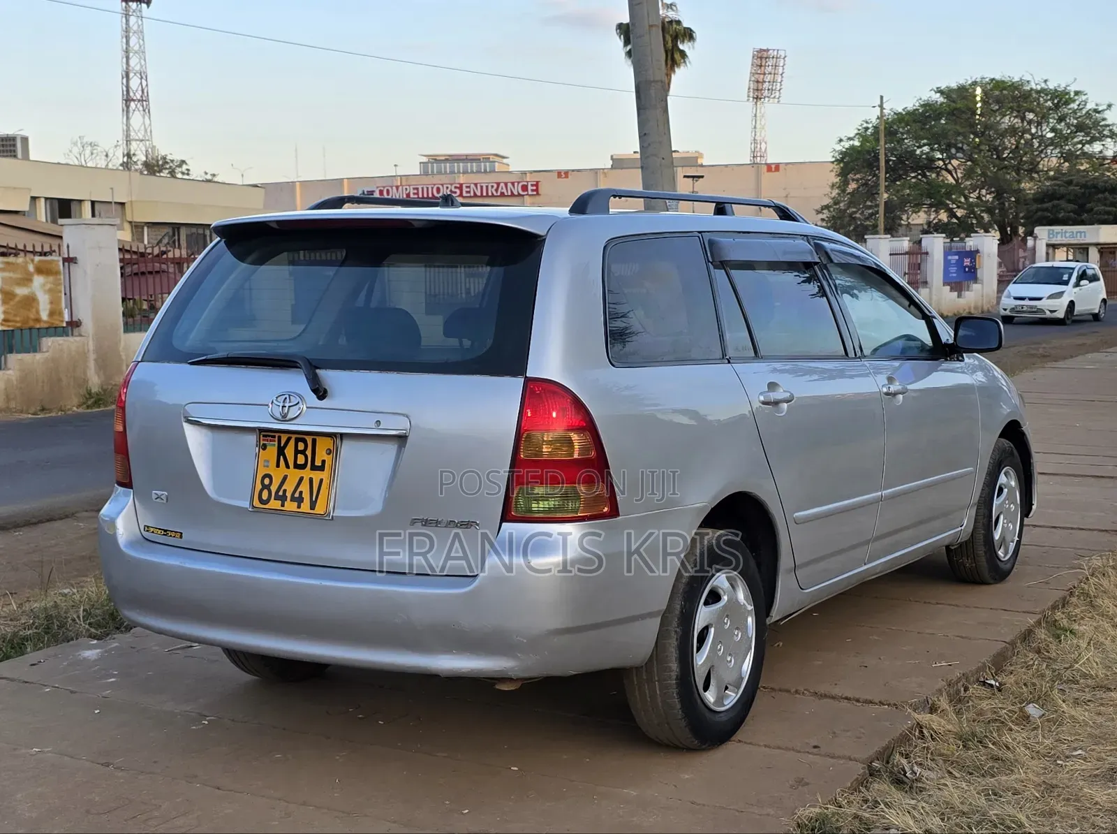 Toyota Corolla Fielder 2003 Silver