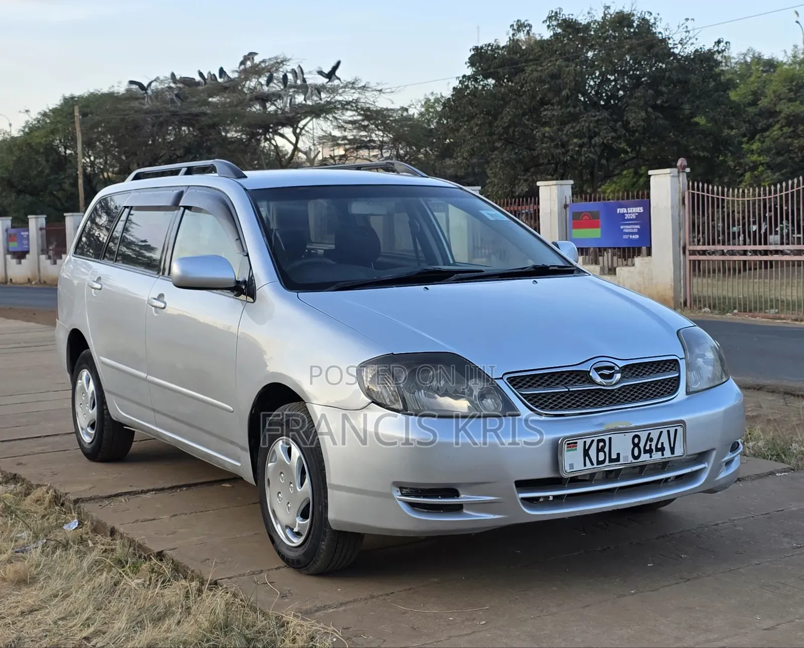 Toyota Corolla Fielder 2003 Silver