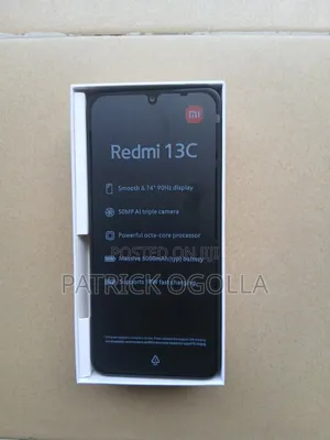 New Xiaomi Redmi 13C 256 GB Black