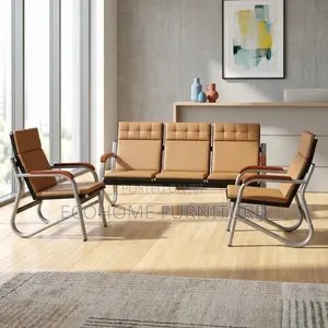 Office Chair; 5 Seater Office Visitor Chair