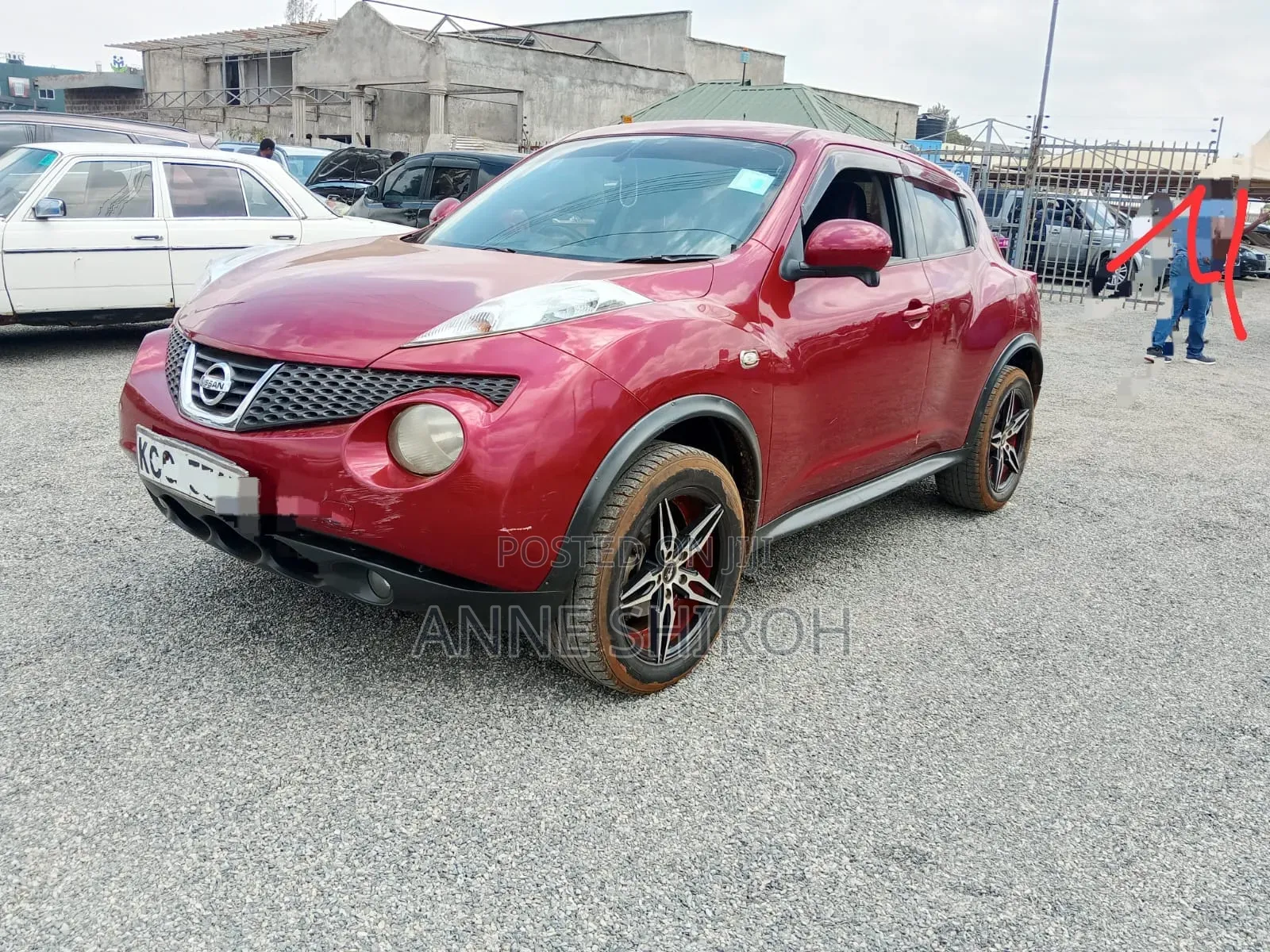 Nissan Juke S 2011 Maroon