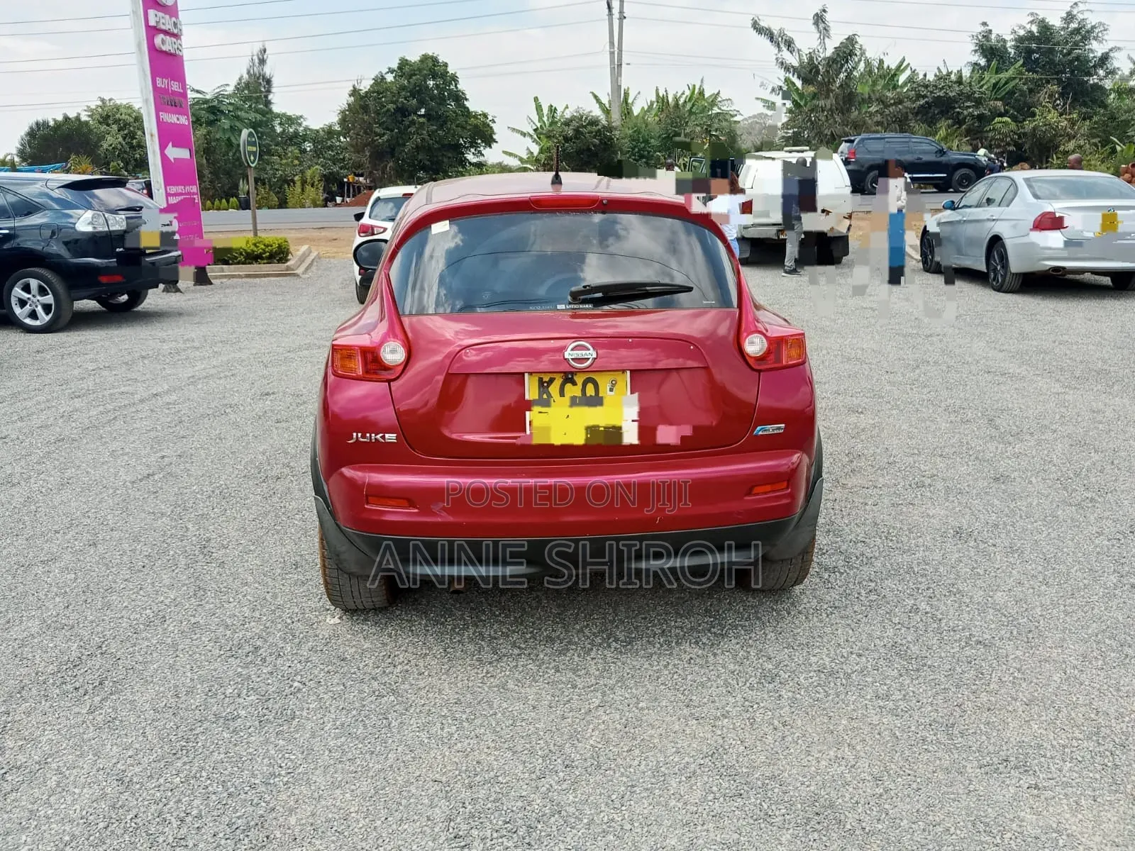 Nissan Juke S 2011 Maroon